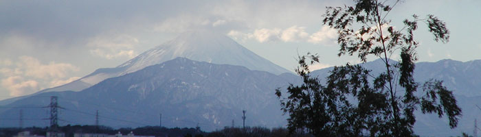 横浜からの富士山